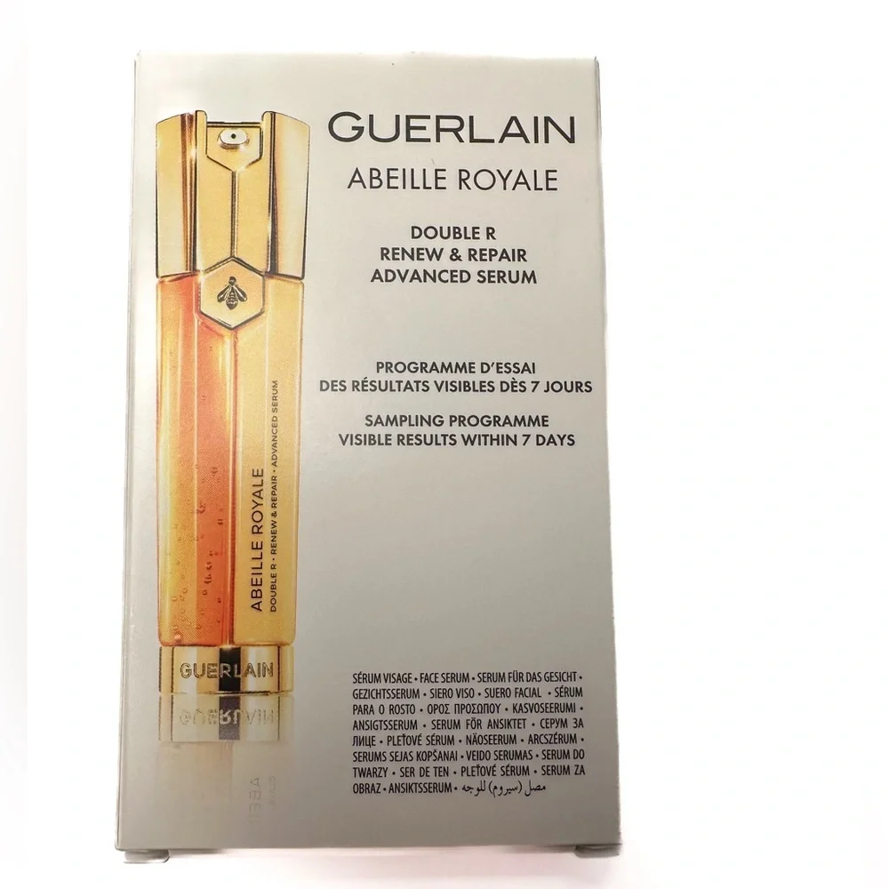 🆕 GUERLAIN Abeille Royale Skincare Set w/ Serum, Watery Oil & Toner Free Samples